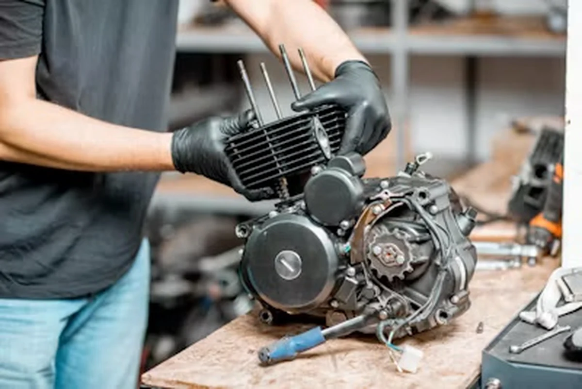 Engine rebuild — visual reference