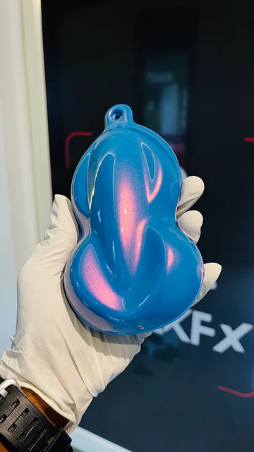 Blue Carmine — finish reference