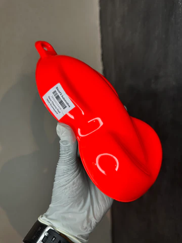 Neon plasma Red — finish reference