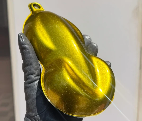 Yellow Candy — finish reference